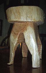 tree stump stool, table, ted frumkin, west elm, pottery barn, rustic